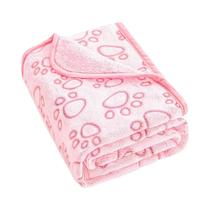 Cobertor Para Cães Com Estampa De Patas Macio E Fofo De Alta Qualidade Aconchegante Cobertor Para Cães Com Estampa De Patas Macio E Fofo De Alta Qualidade Aconchegante