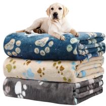 Cobertor para Cães Rezutan, Kit com 3 Peças, Flanela Macia 110 x 80 cm
