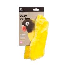 Cobertor para pássaros PH Prevue Hendryx Cozy Corner Fleece Amarelo