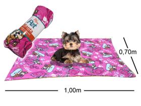 Cobertor Para Pet Cachorro Gato Manta Cuide Animal Doméstico - Meu Pet