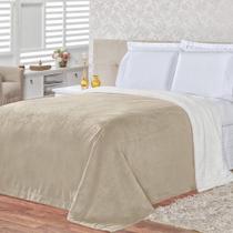 Cobertor Pele De Carneiro Sherpa Alaska King 01 Peça - Caqui Cobertor Pele De Carneiro Sherpa Alaska King 01 Peça - Caqui