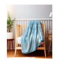 Cobertor pelo Alto Hipoalérgico Para Bebê Alto Relevo Menina Menino 110x90cm