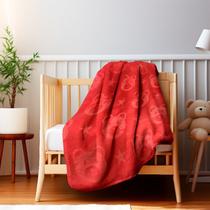 Cobertor pelo Alto Hipoalérgico Para Bebê Alto Relevo Menina Menino 110x90cm Cobertor pelo Alto Hipoalérgico Para Bebê Alto Relevo Menina Menino 110x90cm