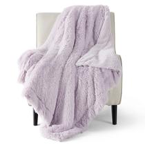 Cobertor Pelúcia Bedsure Lavanda - 50x60cm - Toque Macio e Acolhedor