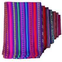Cobertor peruano leve e durável, 178 x 120 cm, arco-íris roxo Cobertor peruano leve e durável, 178 x 120 cm, arco-íris roxo