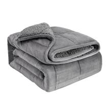 Cobertor pesado Sivio Sherpa Fleece para adulto 9kg 152x203cm