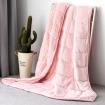 Cobertor pesado Topblan Sherpa Fleece 6,8 kg 150x200cm rosa