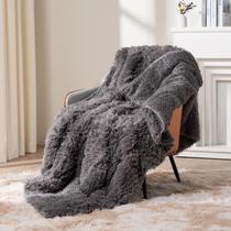 Cobertor pesado Topblan Super Shaggy Faux Fur 9kg 150x200cm