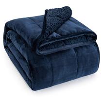 Cobertor pesado Wemore Sherpa Fleece para adultos de 6,8 kg, 15 libras