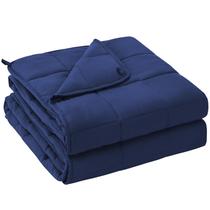 Cobertor pesado yescool para adultos (6,8 kg, 152 x 203 cm, azul)