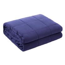 Cobertor pesado ZonLi Dusk Blue 6,8 kg para adultos 48x72 polegadas