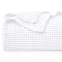 Cobertor PHF Waffle Weave 100% algodão queen size 230x230cm branco
