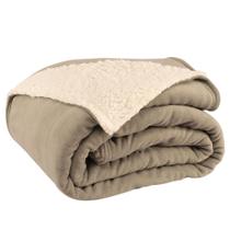 Cobertor Polaris Solteiro Sherpa Manta Fleece 1 Peça - Fendi