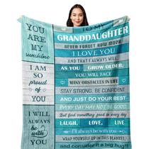 Cobertor POQUSH, presente de neta, 152 x 127 cm, pelúcia aconchegante