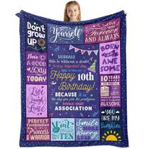 Cobertor puekrtoa, presente de aniversário para menina de 10 anos, 152x127cm