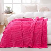 Cobertor Puncuntex Hot Pink Fuzzy Flannel Fleece 270 g/m²