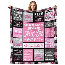 Cobertor PVDSAVE Best Mom Ever Gift 50x60 cm, lã de flanela Cobertor PVDSAVE Best Mom Ever Gift 50x60 cm, lã de flanela