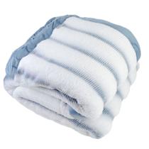 Cobertor Queen Altenburg Plush Ocean Azul Balneario - 135011