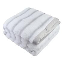 Cobertor Queen Altenburg Plush Ocean Cinza Nuvem - 1350111