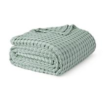 Cobertor Queen Bedsure em Algodão Waffle - Verde Sálvia - Toque Fresco Cobertor Queen Bedsure em Algodão Waffle - Verde Sálvia - Toque Fresco