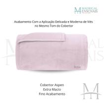 Cobertor Queen Buddemeyer Aspen Liso 2,40X2,50M Rosa