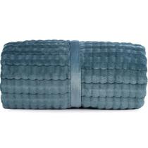 Cobertor Queen Desert Plush Flanel Fleece 400g/m² 100% Poliéste Altenburg Azul Balneário Cobertor Queen Desert Plush Flanel Fleece 400g/m² 100% Poliéste Altenburg Azul Balneário