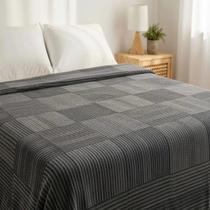 Cobertor Queen Innove 220x240cm Não Alérgico Antares Cinza Jolitex