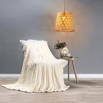 Cobertor Queen Manta Ultra Soft Muito Macio Toque Fofo Willow 01 Peça Marfim Cobertor Queen Manta Ultra Soft Muito Macio Toque Fofo Willow 01 Peça Marfim