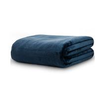 Cobertor Queen Neo Velour 220x240 Liso 300g/m² Marinho Cobertor Queen Neo Velour 220x240 Liso 300g/m² Marinho