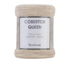 Cobertor Queen Super Soft 300 g/m² Fendi Sonhare - Sultan