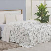 Cobertor Queen Top Line Estampado Hipercal/sherpa 1 Peça - Capri Cobertor Queen Top Line Estampado Hipercal/sherpa 1 Peça - Capri