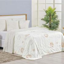 Cobertor Queen Top Line Estampado Hipercal/sherpa 1 Peça - Garden Cobertor Queen Top Line Estampado Hipercal/sherpa 1 Peça - Garden