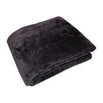 Cobertor Queen Toque De Seda Chumbo 2,20X2,40M - Niitex - Niazitex