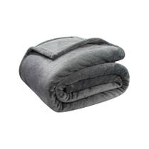 Cobertor Queen Velour 300g Cinza - Camesa