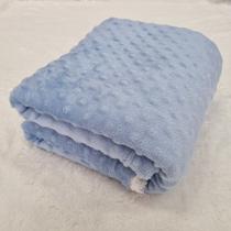 Cobertor Quentinho Manta Para Bebe Menina Menino Dupla Face Bolha Carneirinho Premium 100x80 cm