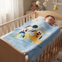 Cobertor Raschel Jolitex Disney Mickey e Pluto Cód: 483