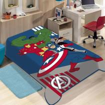 Cobertor Raschel Juvenil O Poder Dos Vingadores 1,50x200m Cobertor Raschel Juvenil O Poder Dos Vingadores 1,50x200m