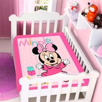 Cobertor Raschel Plus Disney Baby - Minnie - Jolitex