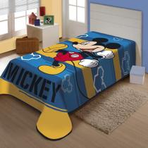 Cobertor Raschel Plus Disney Mickey Feliz 150Cm X 200Cm