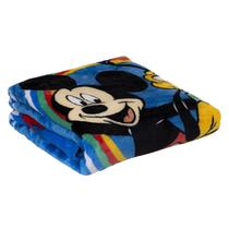 Cobertor Raschel Plus Juvdisney Mickey Best Pals1,50mx2,00m Az/cd