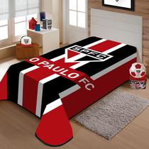 Cobertor Raschel Plus São Paulo 1,50x2,20m Licenciado Jolitex Cobertor Raschel Plus São Paulo 1,50x2,20m Licenciado Jolitex