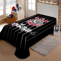Cobertor Raschel Solteiro Corinthians Jolitex Ternille