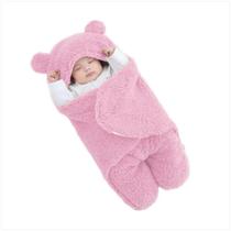 Cobertor Saco de Dormir Bebê Enroladinho Saída Maternidade - Jcbilu