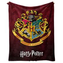 Cobertor SANMU Flannel Soft Anime com logotipo de Hogwarts 300g