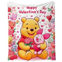 Cobertor SANMU Flannel Soft Anime Pooh Bear Piglet 300g Cobertor SANMU Flannel Soft Anime Pooh Bear Piglet 300g