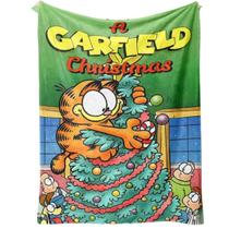 Cobertor SANMU Flannel Soft Garfield Christmas Tree 300g