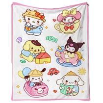 Cobertor SANMU Soft Creative Printing Sanrio Kuromi Cobertor SANMU Soft Creative Printing Sanrio Kuromi