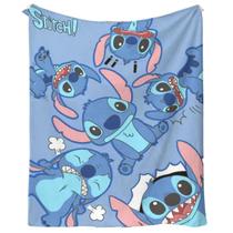 Cobertor SANMU Stitch Smile de fibra de poliéster 300g para todas as estações Cobertor SANMU Stitch Smile de fibra de poliéster 300g para todas as estações