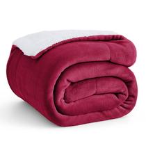 Cobertor Sherpa Bedsure - Tamanho Twin (150x200cm) - Vermelho
