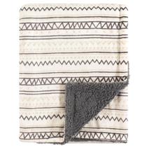 Cobertor Sherpa de pelúcia para bebês Hudson Baby 76x102 cm Aztec Cobertor Sherpa de pelúcia para bebês Hudson Baby 76x102 cm Aztec